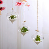 Transparent Clear Glass Flower