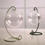 Transparent Clear Glass Flower