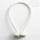 Magnetic Ball Curtain Ring Pearl Tie
