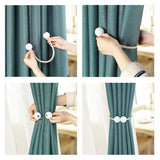 1x pearl new magnetic hanging ball curtain