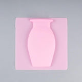Silicone Sticky Vase Stick on The Wall
