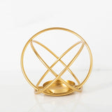 Nordic Style Wrought Iron Geometric Candle