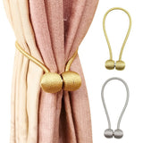 Magnetic Ball Curtain Ring Pearl Tie