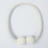 A- 1pc Pearl Magnetic Curtain Clip Curtain